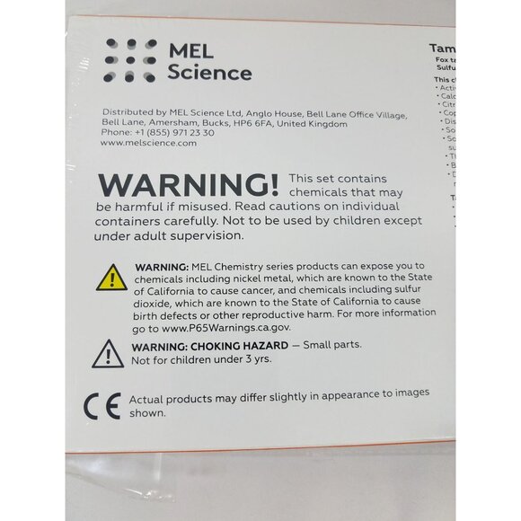 MEL Science Kits Homeschool Chemistry Lot Of 9 New & Sealed - Picture 16 of 16